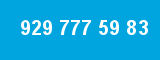 929 777 59 83